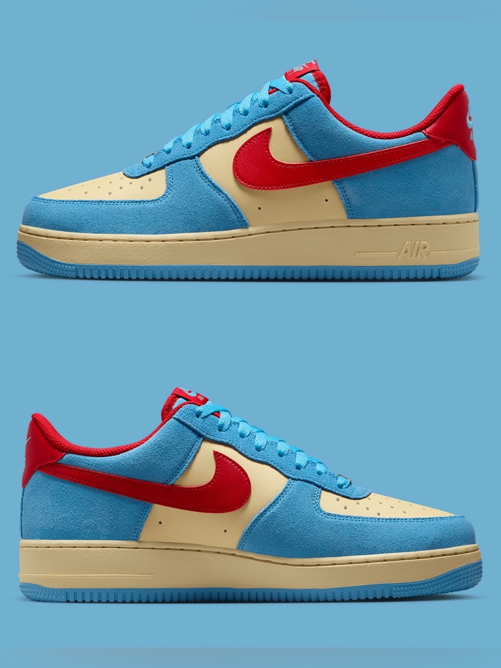 Nike Air Force 1 Low ‘07 LV8 Doraemon Sneakers, men’s size 10, GUC